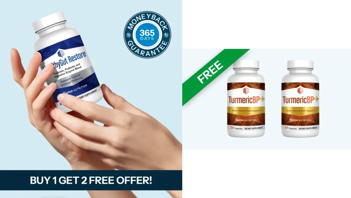 6 Bottles HealthyGut Restore